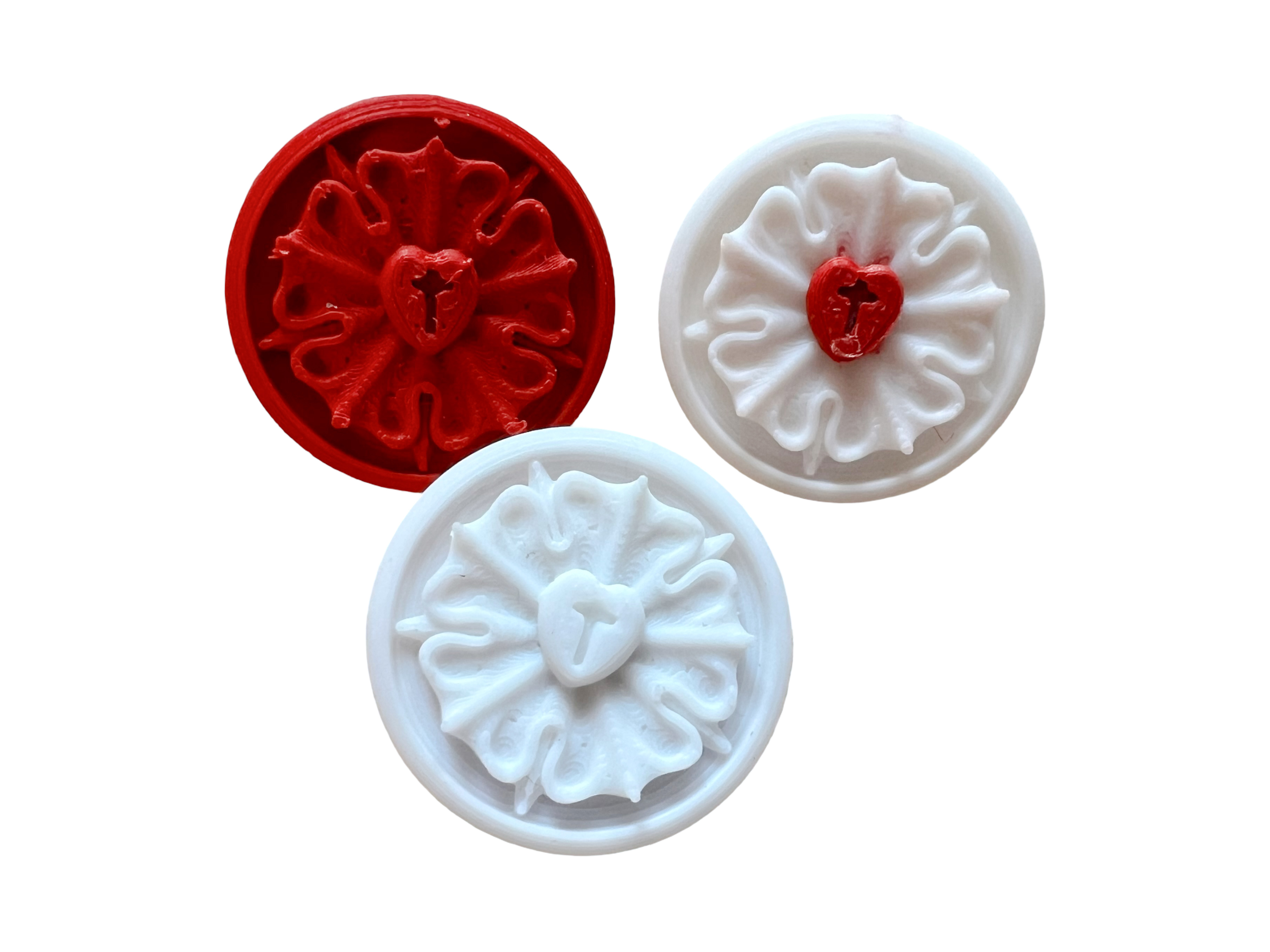 Anstecker Lutherrose